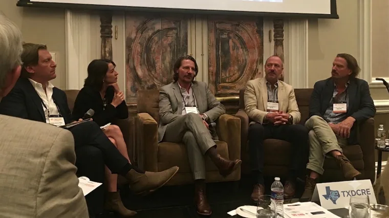 Panel discussion at a TXDCRE member program.
